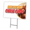 Signmission Beer Battered Cheese Cu Yard & Stake outdoor plastic coroplast window, 1216-Beer Battered Cheese Cu C-1216-DS-Beer Battered Cheese Cu - alternate 1